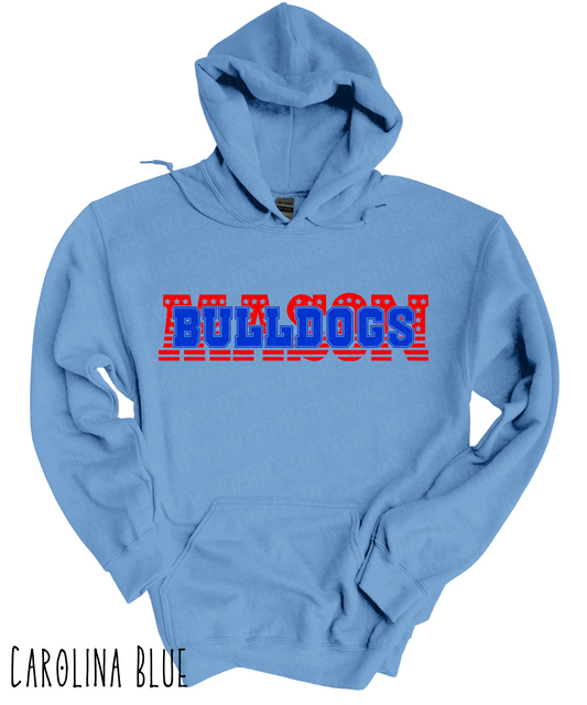 Mason Bulldogs - Adult Hoodie  - Style 1