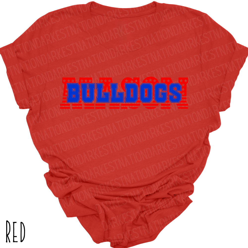 Mason Bulldogs -Adult T-shirt - Style 1