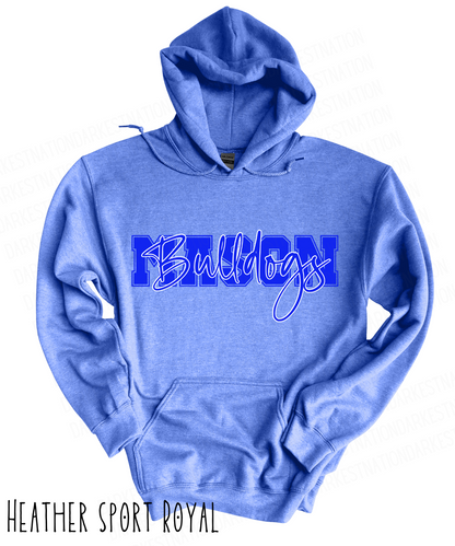 Mason Bulldogs - Adult Hoodie - Style 4