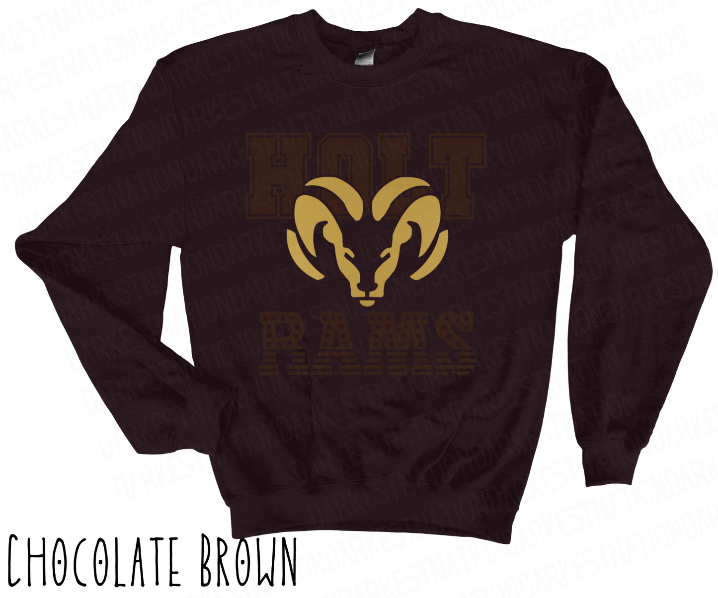 Holt Rams -Adult Crewneck - Style 1