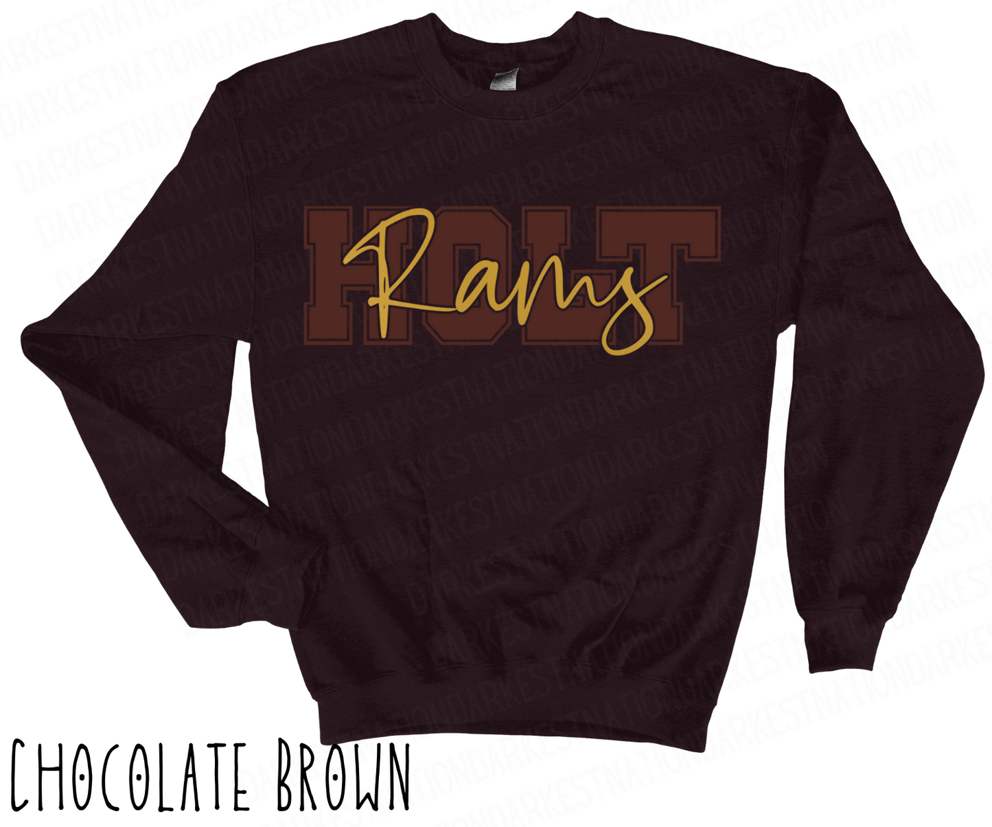 Holt Rams -Adult Crewneck - Style 3