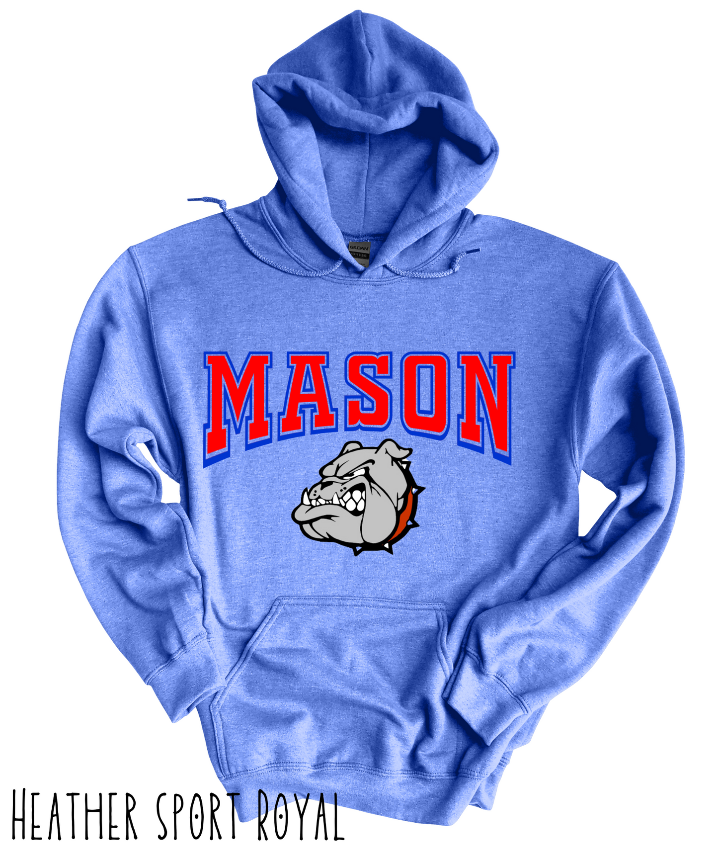 Mason Bulldogs - Adult Hoodie - Style 6