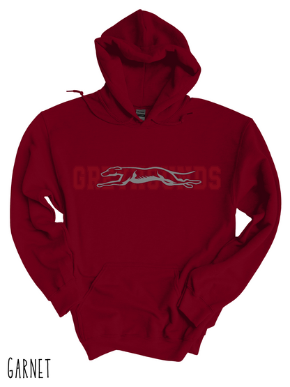 Eaton Rapids Greyhounds -Adult Hoodie - Style 4