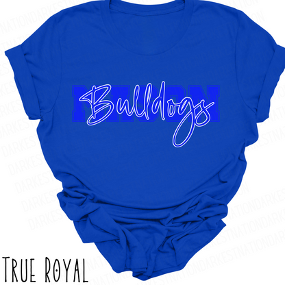 Mason Bulldogs -Adult T-shirt - Style 4