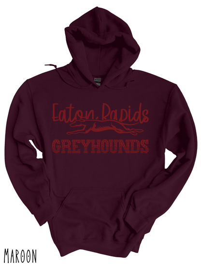 Eaton Rapids Greyhounds -Adult Hoodie - Style 2