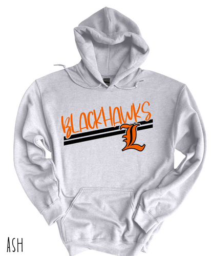 Leslie Blackhawks -Adult Hoodie -style 1