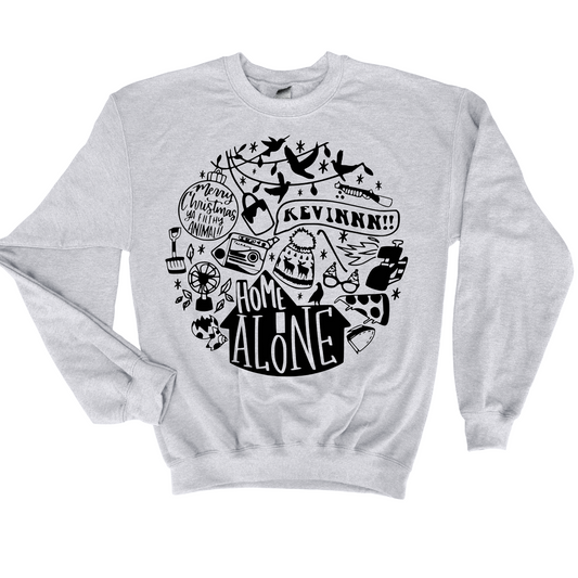 Home Alone - Adult Crewneck