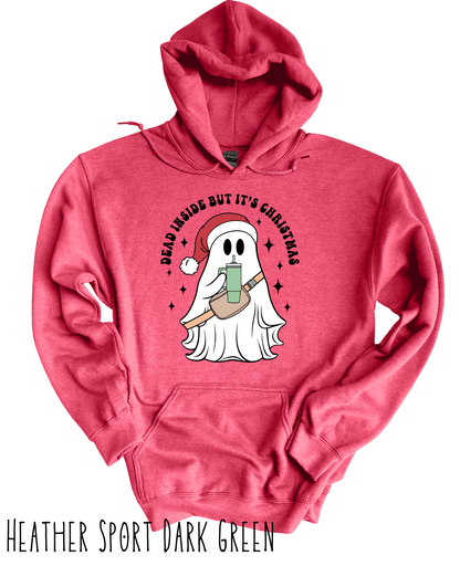 Dead Inside but its Christmas - Adult Hoodie