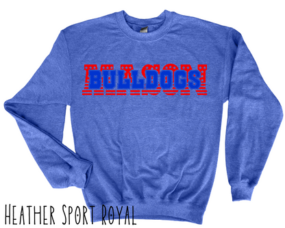 Mason Bulldogs - Adult Crewneck - Style 1