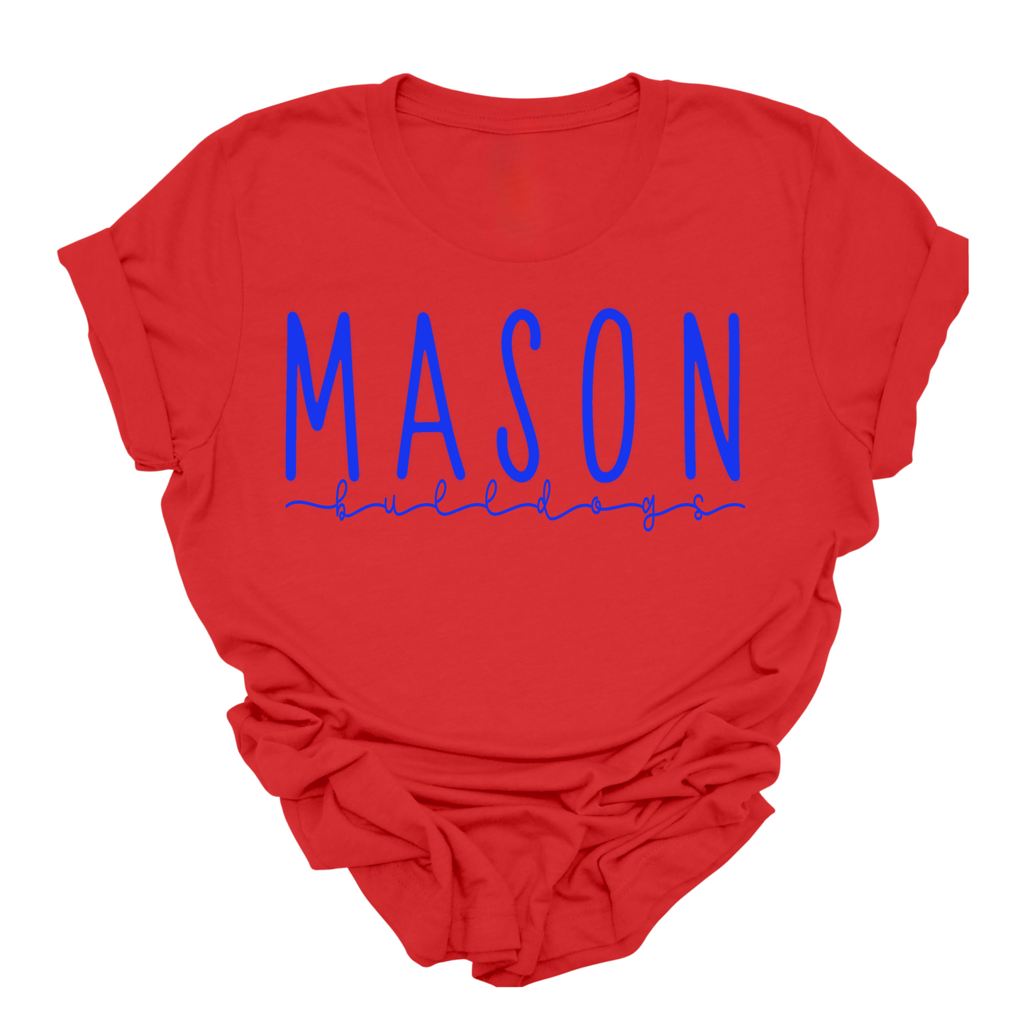 Mason Bulldogs - Adult T-shirt style 7