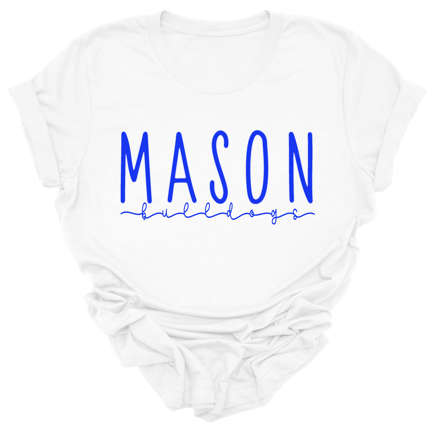 Mason Bulldogs - Adult T-shirt style 7