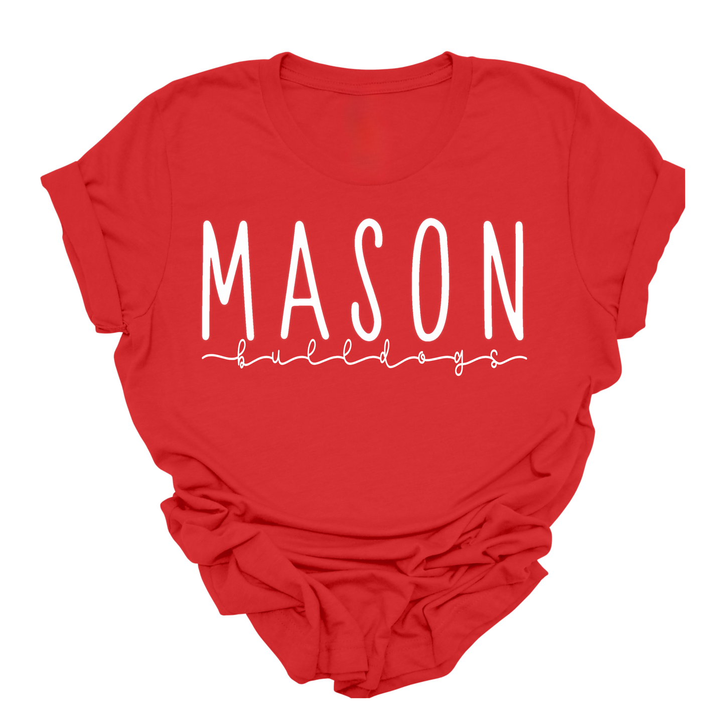 Mason Bulldogs - Adult T-shirt style 7