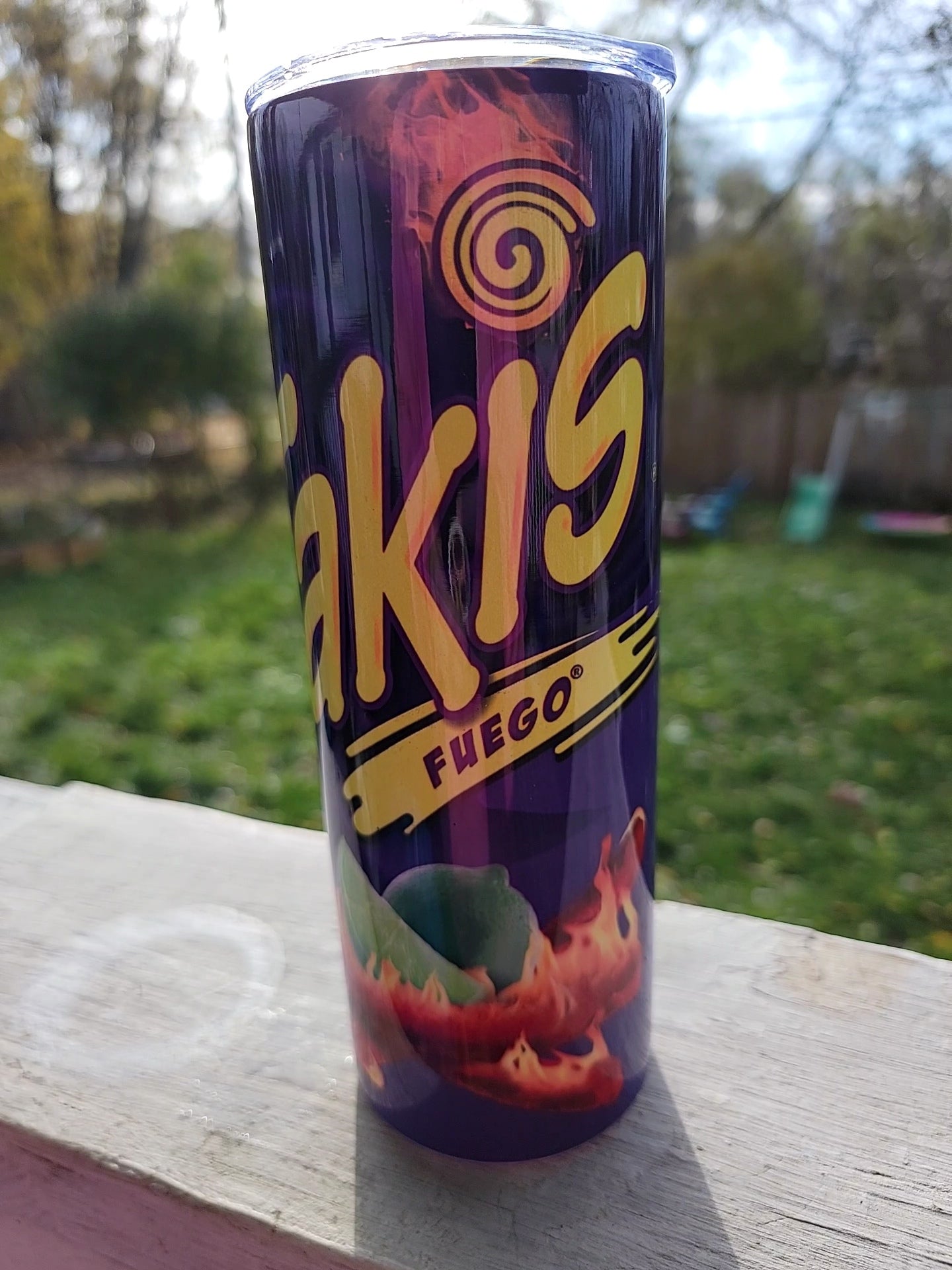 Takis 20-ounce Stainless Steel tumbler