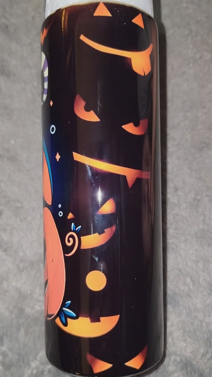 Stitch Pumpkin 20-ounce Stainless Steel Tumbler