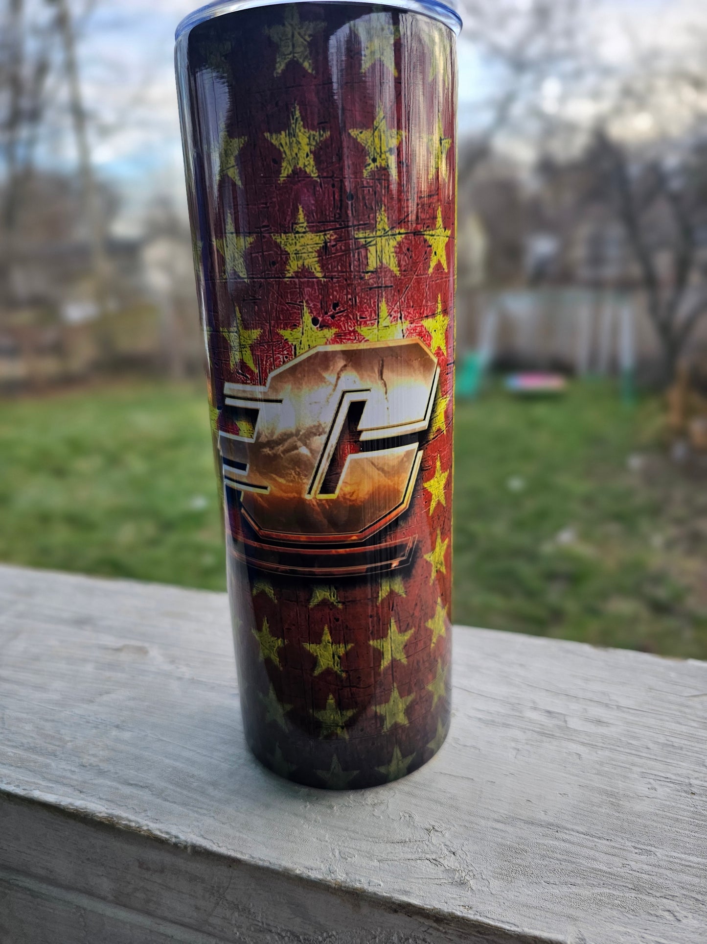 Fire up CMU 20-ounce Stainless Steel tumbler